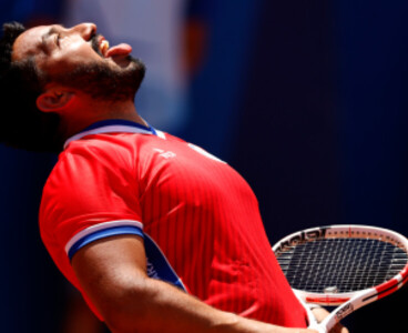 Francisco Cayulef se consagra campeón en la final de tenis en silla de ruedas