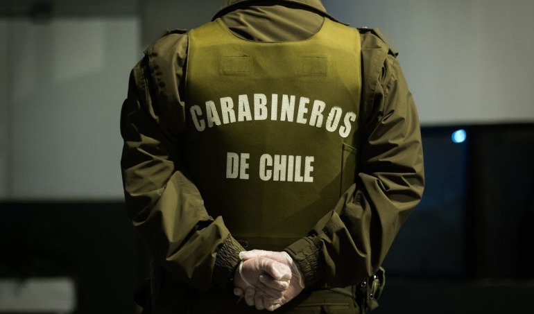 Incautación de armas y drogas durante operativo de Carabineros