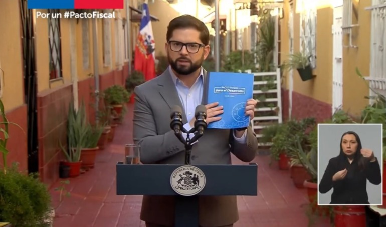 Pacto Fiscal: Estimación de recaudación neta por punto de crecimiento en US$570 millones