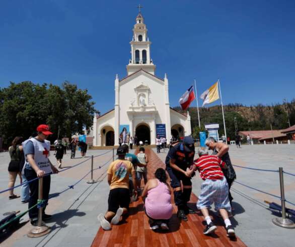 Lo Vásquez: cerca de un millón de personas llegan al santuario