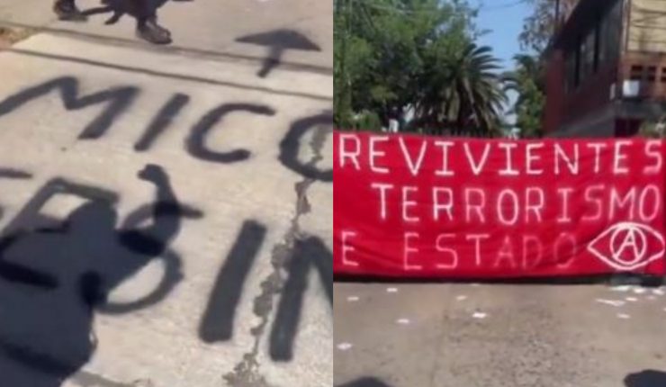 Repudio transversal por ataque y funa a la casa del exdirector del Instituto Nacional de Derechos Humanos Sergio Micco
