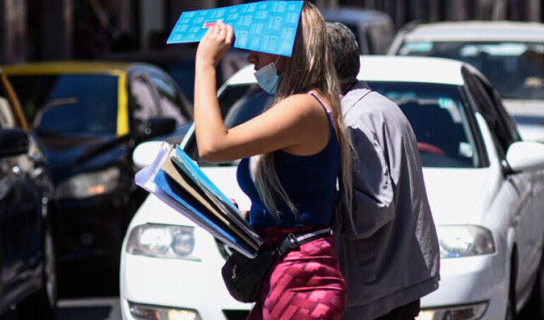 ¡Temperaturas sobre los 34 grados en la zona central este fin de semana!