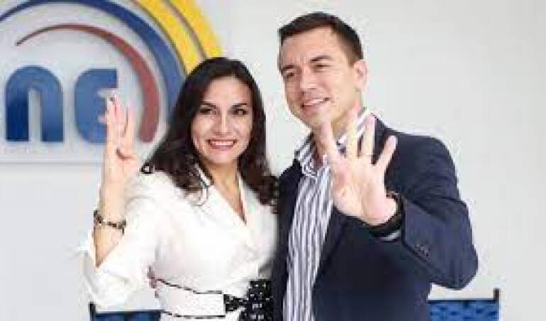 Vicepresidenta de Ecuador, Verónica Abad, viaja a disgusto a Israel para ser la embajadora de su país