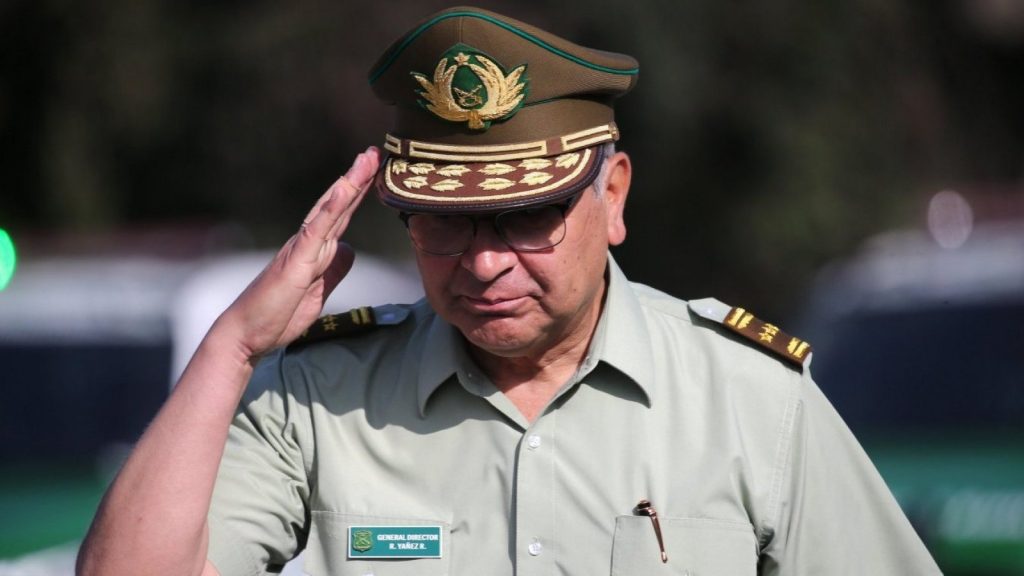 Fijan día de formalización del Director de Carabineros general Yáñez para el 7 de mayo
