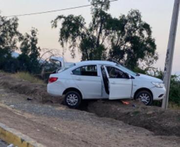 Un delincuente menos: 4 sujetos roban violentamente auto en Peñalolén y son descubiertos e intentan atropellar a carabinero que dispara y mata a delincuente